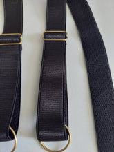 SET OF SEW ON EXTENDABLE BRA STRAPS 18mm WIDE - BLACK - 48cm fully extended
