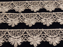 FULL PACK - 27 METRES OF WHITE GUIPURE LACE - APPROX 3cm WIDE crafts sewing