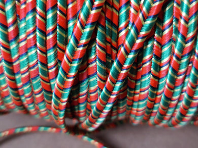 10 METRES OF RUSSIAN BRAID CORD - 'JAMAICA'- APPROX 7mm WIDE